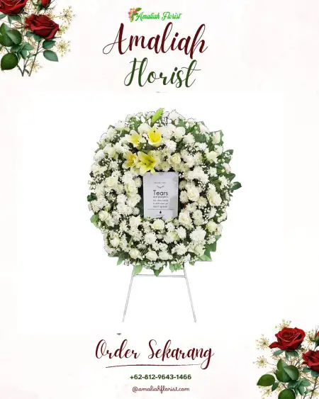 Krans Bunga Duka Blimbinggede